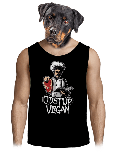 Odstup vegane pánske tielko Black