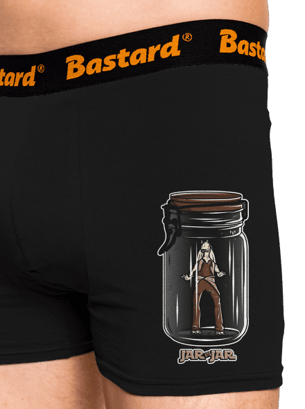 Jar in jar boxerky Black