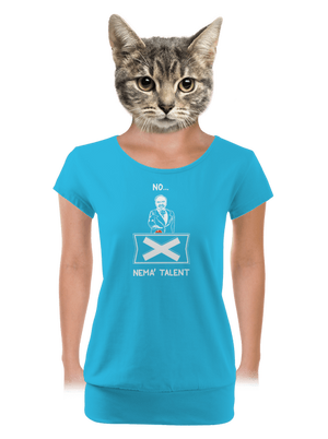 dámske tričko s lemom