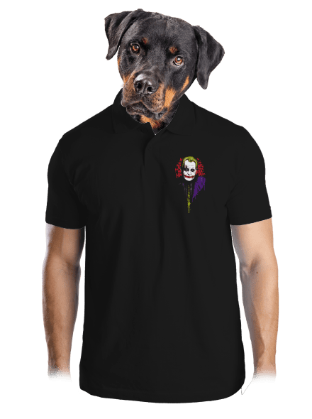 Zeman Joker pánska polokošeľa Black