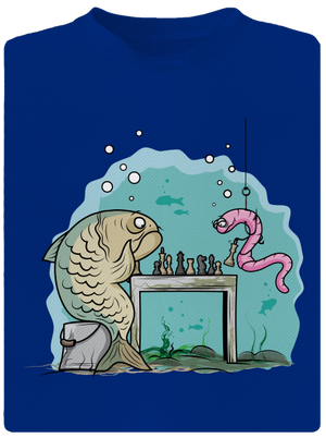 Zase neberú pánske športové tričko Royal Blue Mal