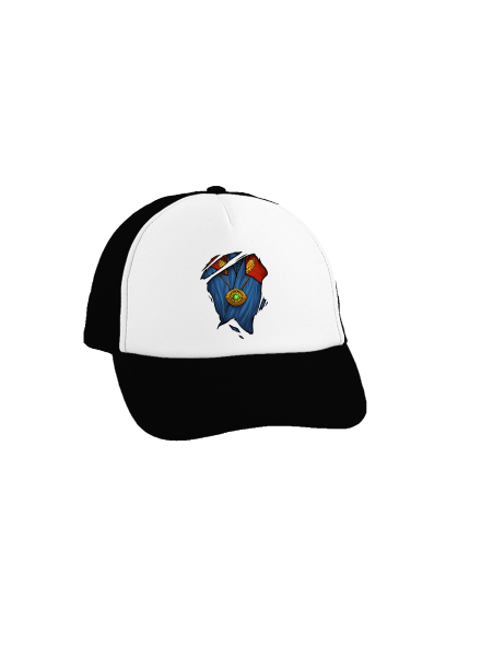 Doctor Inside šiltovka truckerka Black cap