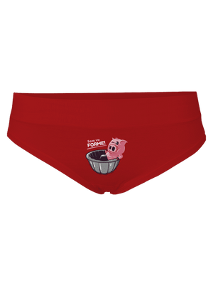 Vo forme dámske nohavičky Red Mal