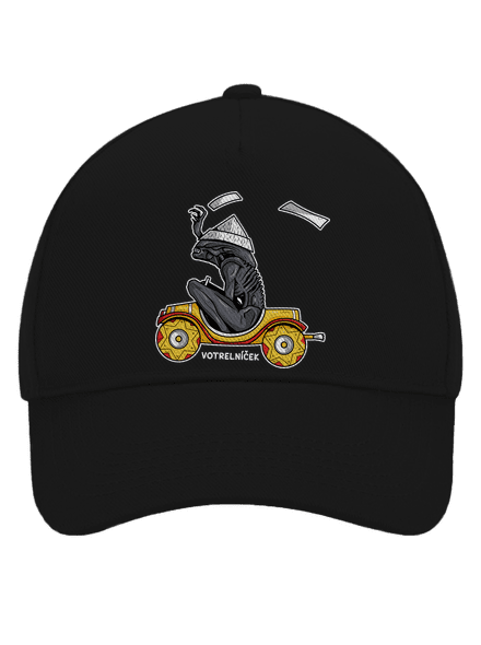 Votrelníček šiltovka baseballka Black