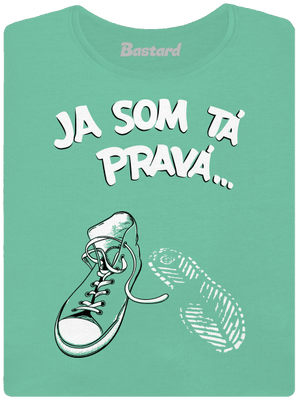 Hľadám tú pravú dámske tričko prémium Mint Mal