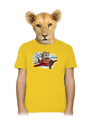 Tryskomyš detské tričko Gold