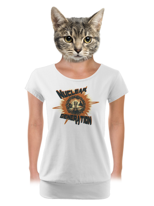 dámske tričko s lemom