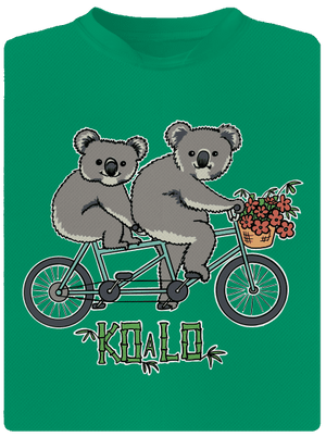 Koalo detské športové tričko Kelly Green Mal