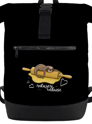 Milujem váľanie batoh Black