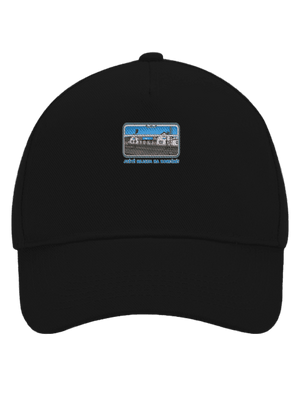 Nie som na konečnej šiltovka baseballka Black