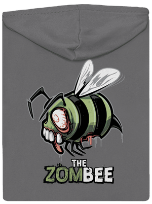 ZomBee dámska mikina na zips Steel Gray