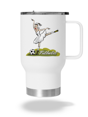 Futbalet termohrnček White