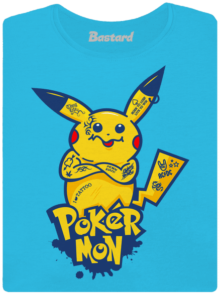 Pokérmon dámske tričko Blue Atol