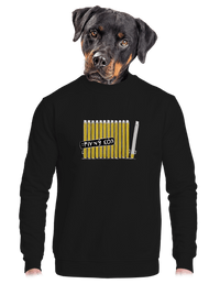 unisex mikina bez kapucne