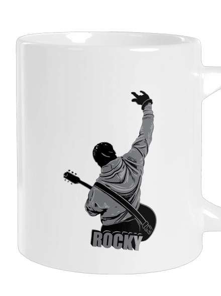 Rocky veľký hrnček White
