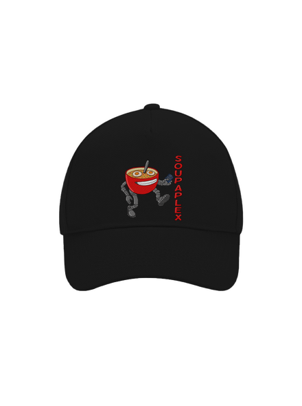 Soupaplex šiltovka baseballka Black