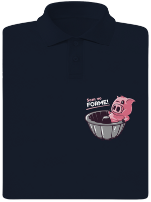 Vo forme pánska polokošeľa Navy Mal