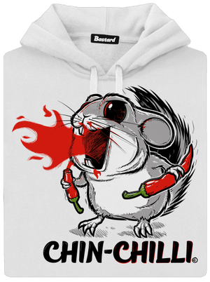 Chinchilli dámska mikina klokanka White