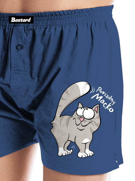 Macko a Micka pánske trenky Blue
