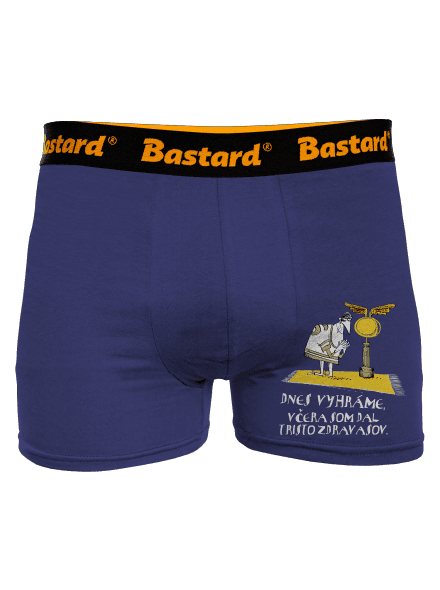 Dnes vyhráme boxerky Blue Navy
