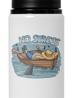 No stress flaša na vodu White