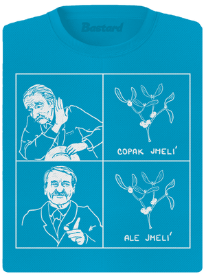 Cimrman: Copak jmelí dámske športové tričko Blue Atol