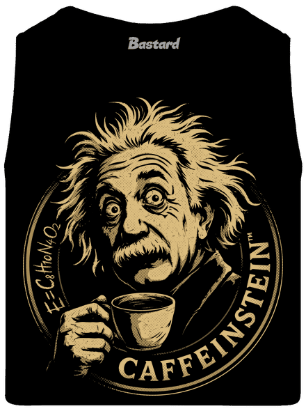 Caffeinstein pánske tielko Black