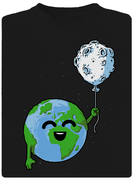 Balónik detské športové tričko Black