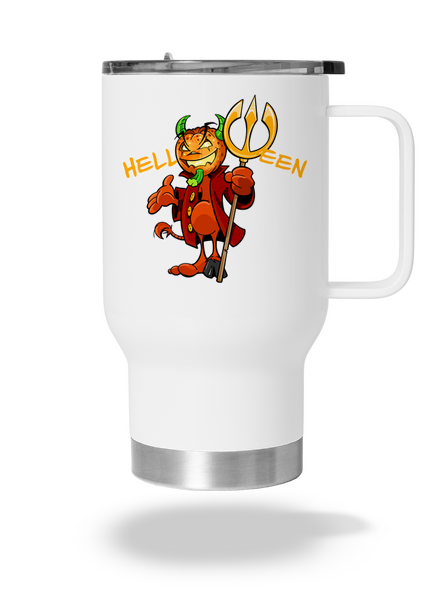 Helloween termohrnček White