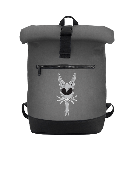 Mimozemská mačka batoh Grey Marl