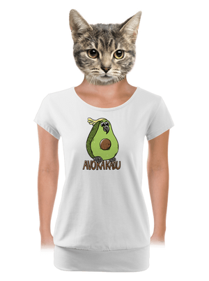 dámske tričko s lemom