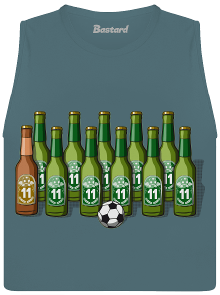 Futbalová jedenástka dámske tielko voľné Heather Deep Teal