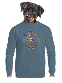 unisex mikina bez kapucne