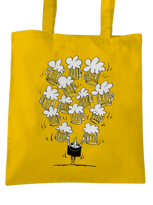 Šťastný pivár taška Sunflower