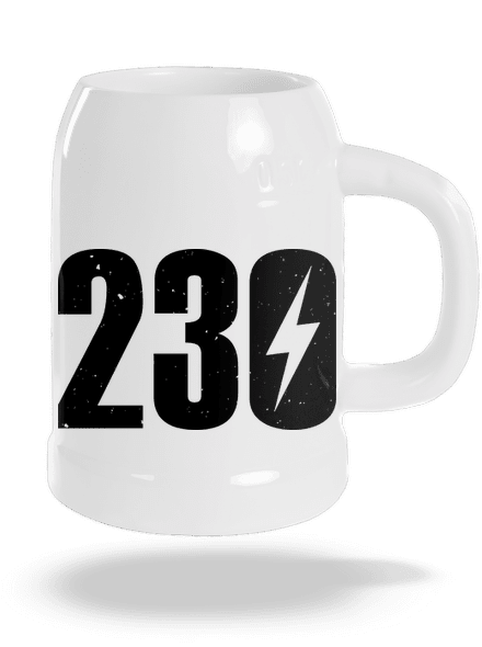 230 V polliter White