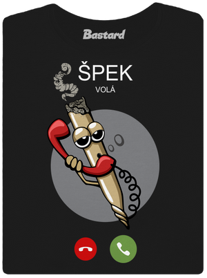 Špek volá dámske tričko Black