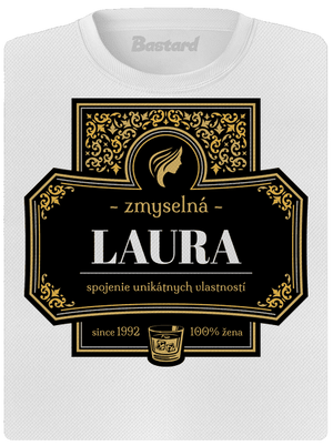 Alkoholová etiketa dámske športové tričko White