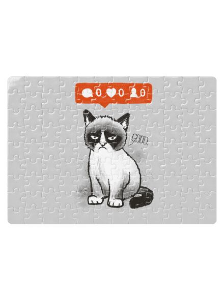 Grumpy puzzle White
