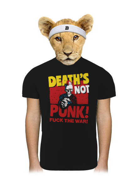 Death's not punk detské športové tričko Black