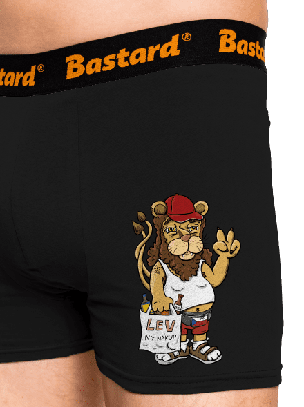 Lvíček boxerky Black