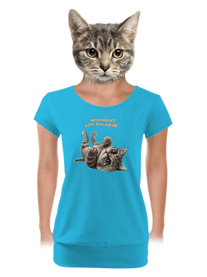 dámske tričko s lemom