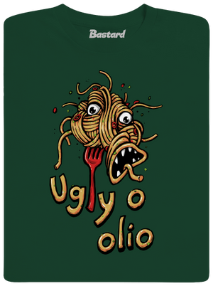 Ugly o olio pánske tričko Bottle Green