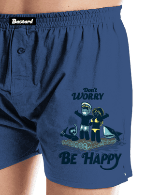 Don't worry pánske trenky Blue