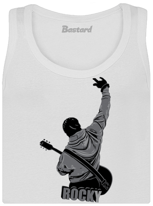 Rocky dámske tielko klasické White