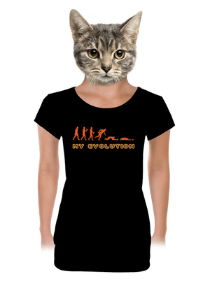 dámske tričko s lemom