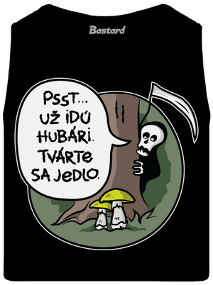 Muchotrávky zelené pánske tielko Black