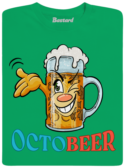 Octobeer pánske tričko Kelly Green