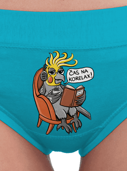 Korelax dámske nohavičky Turquoise