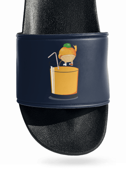 Opitý pomaranč šľapky Navy