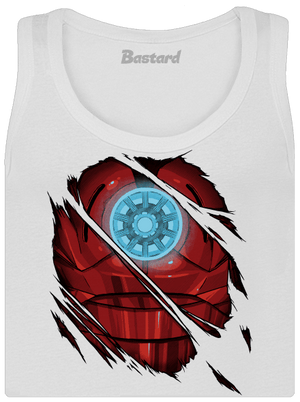 Ironman dámske tielko klasické White